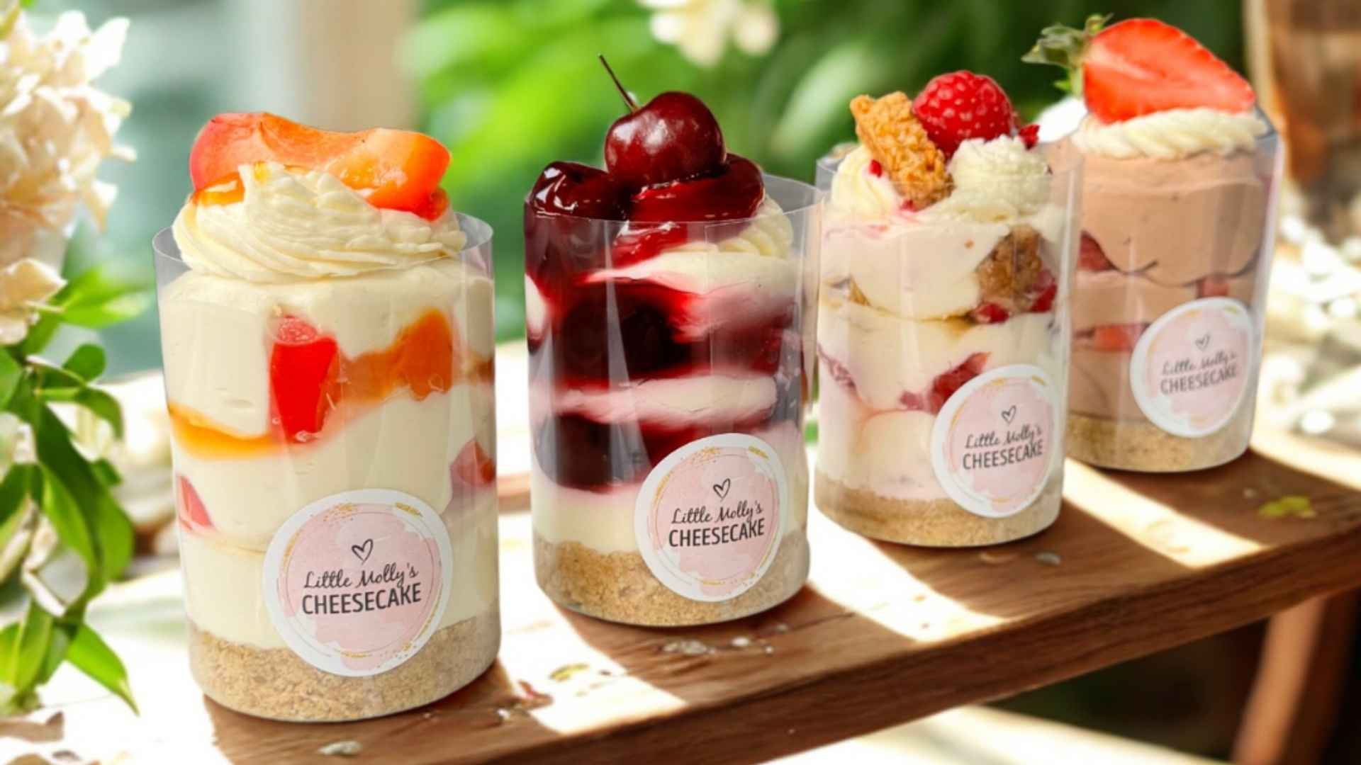 Mini Cheesecakes by Little Molly's Cheesecake Aberdeen