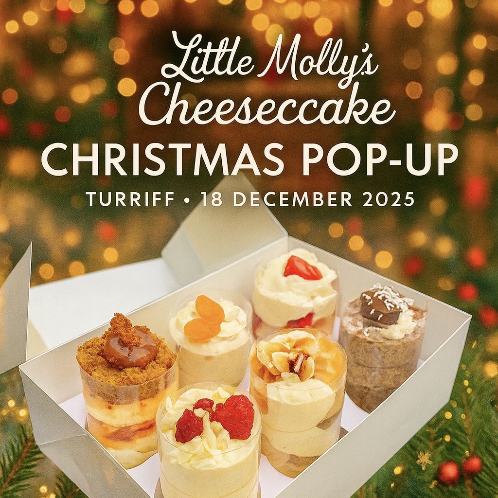 Mini Cheesecakes Turriff Pop up